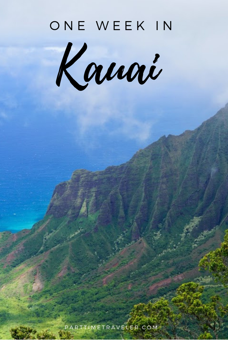 one week in kauai itinerary. things to do in kauai, where to stay in kauai, a map of kauai, and more!