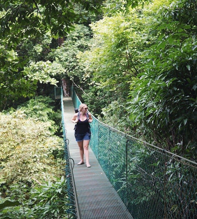 hiking in cloud forest costa rica