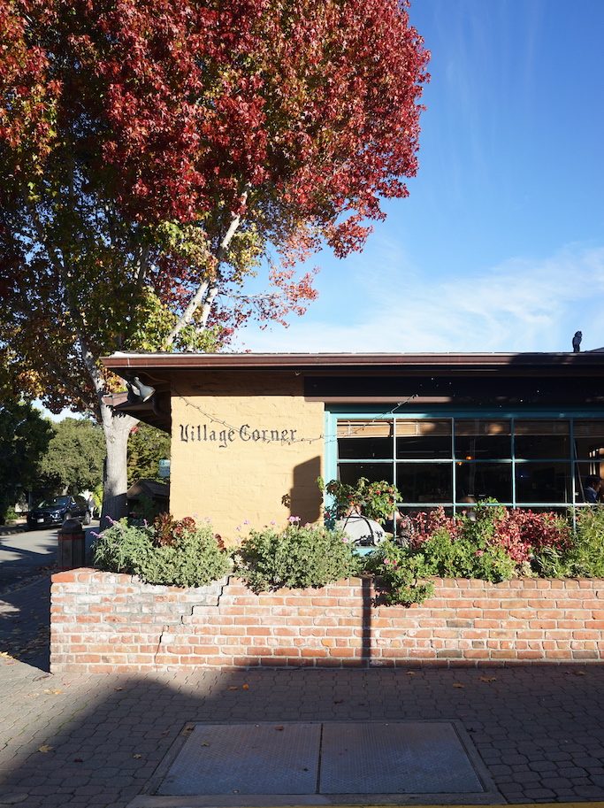 Charming Village Corner in Carmel. A great lunch spot