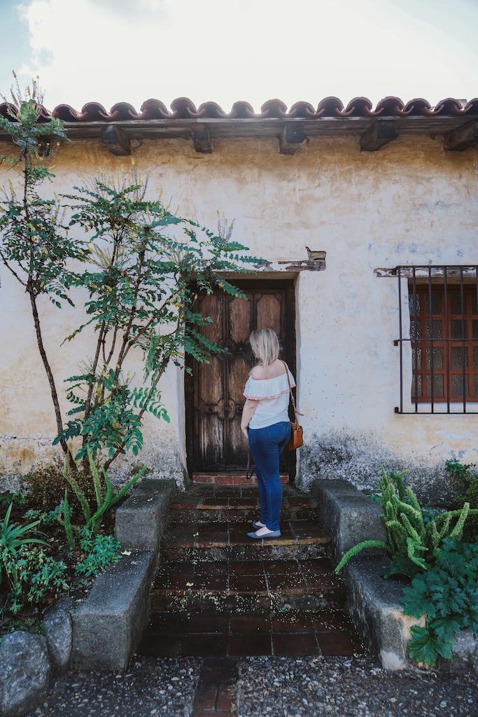 Visiting the Carmel Mission
