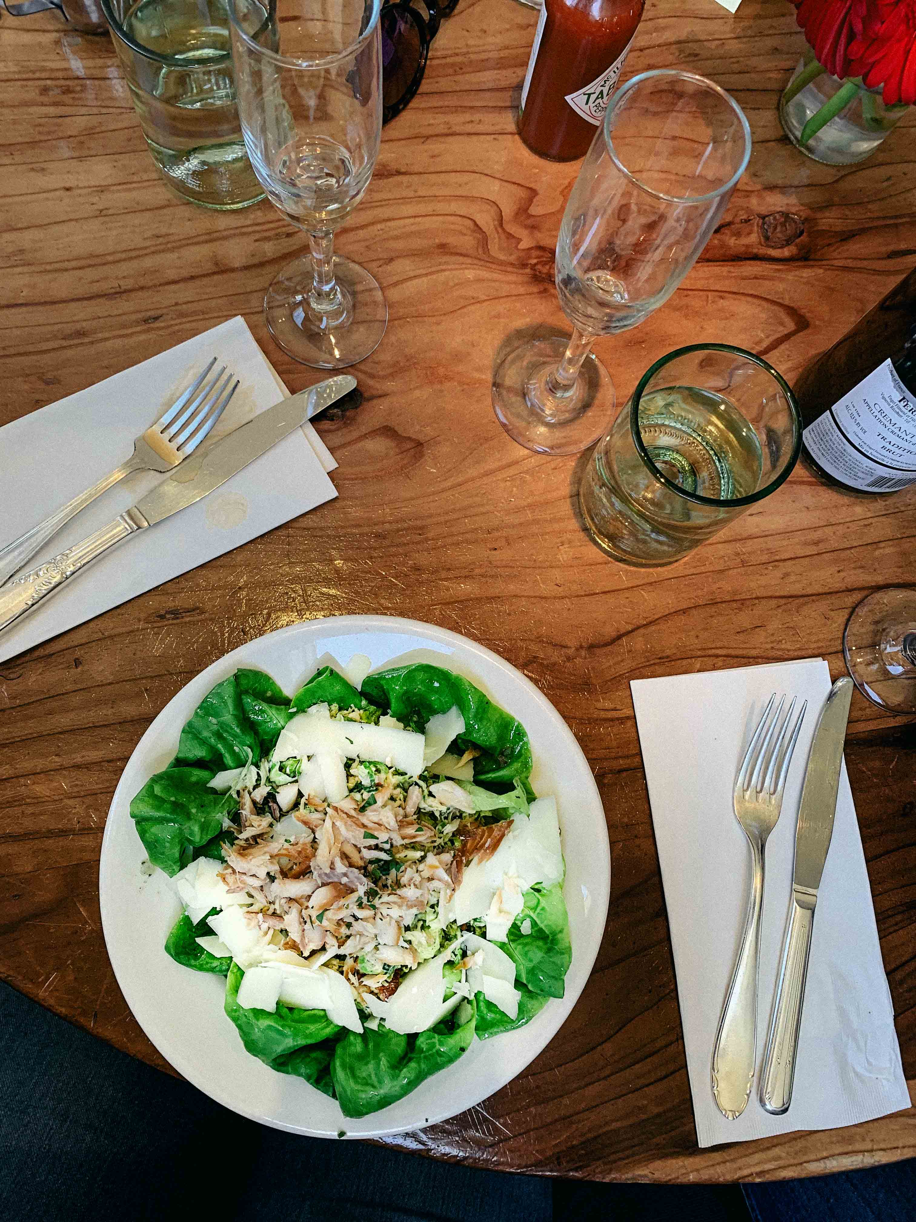 Revelry Bistro SF salad