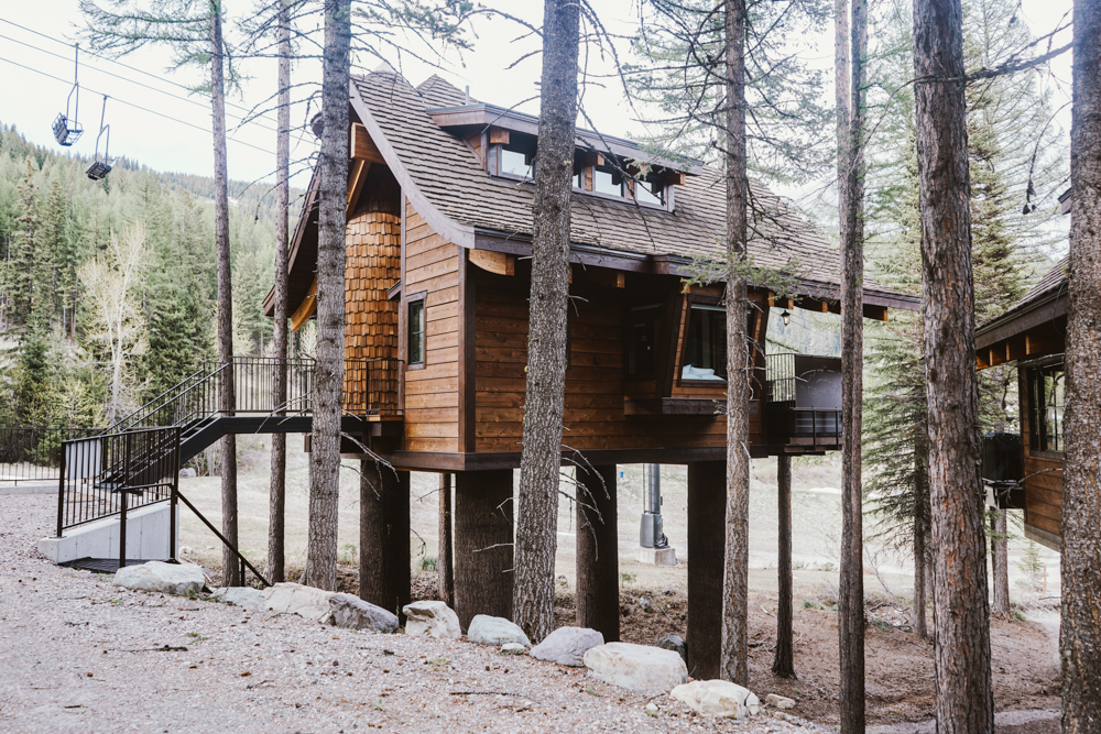 treehouse in Whitefish MT Snow Bear Chalets