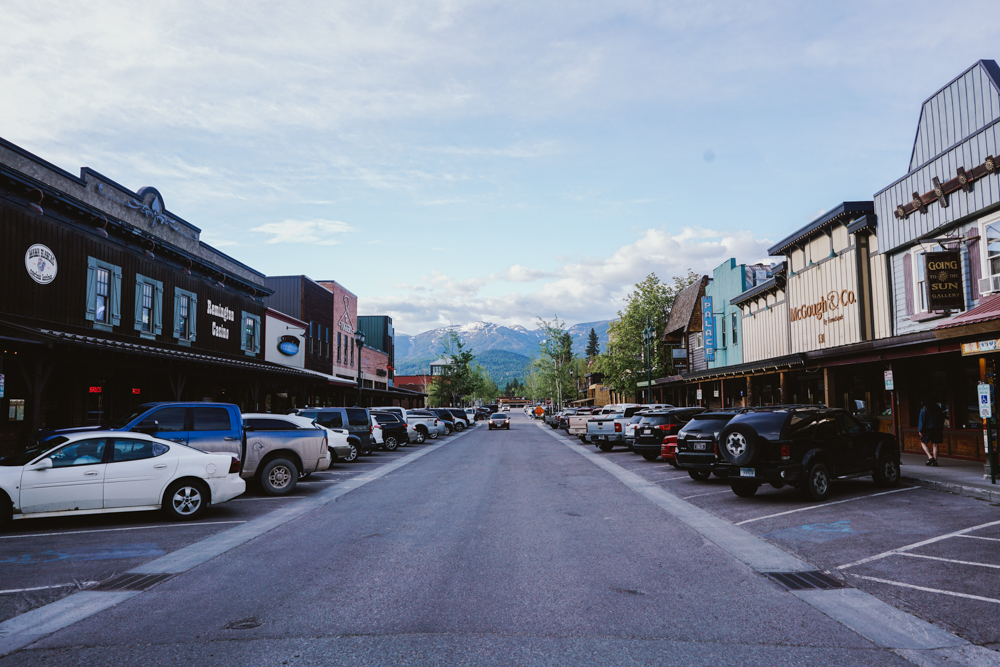 Downtown Whitefish MT