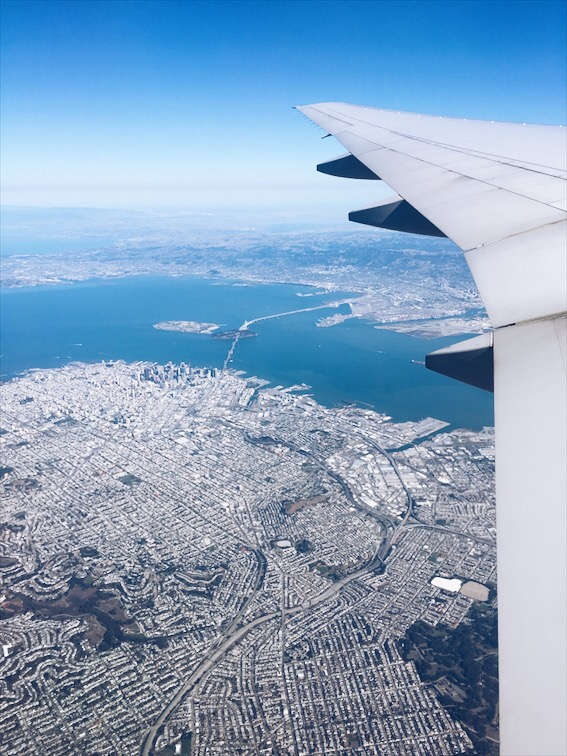 flying out of SFO