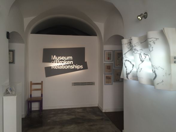 Museum of Broken Relationships in Zagreb - Entrance