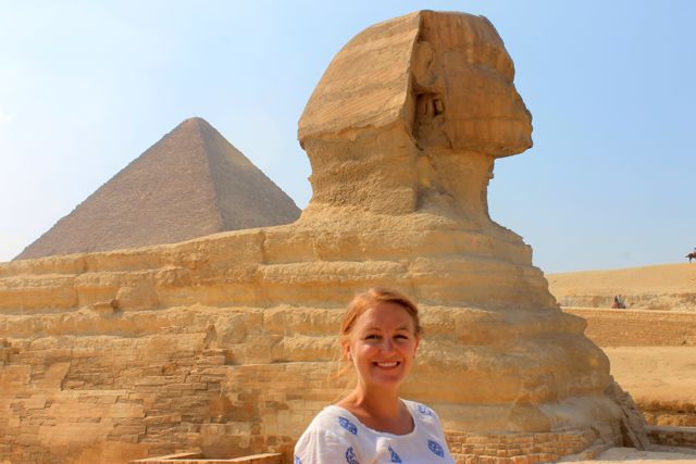 The Pyramids and Sphinx