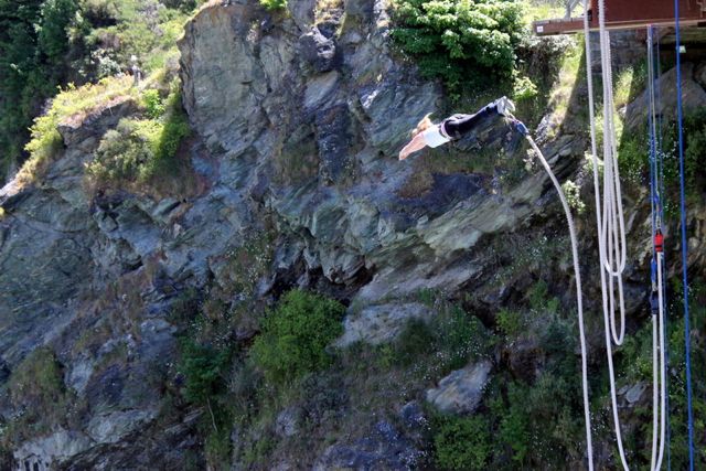 New Zealand bungy jump