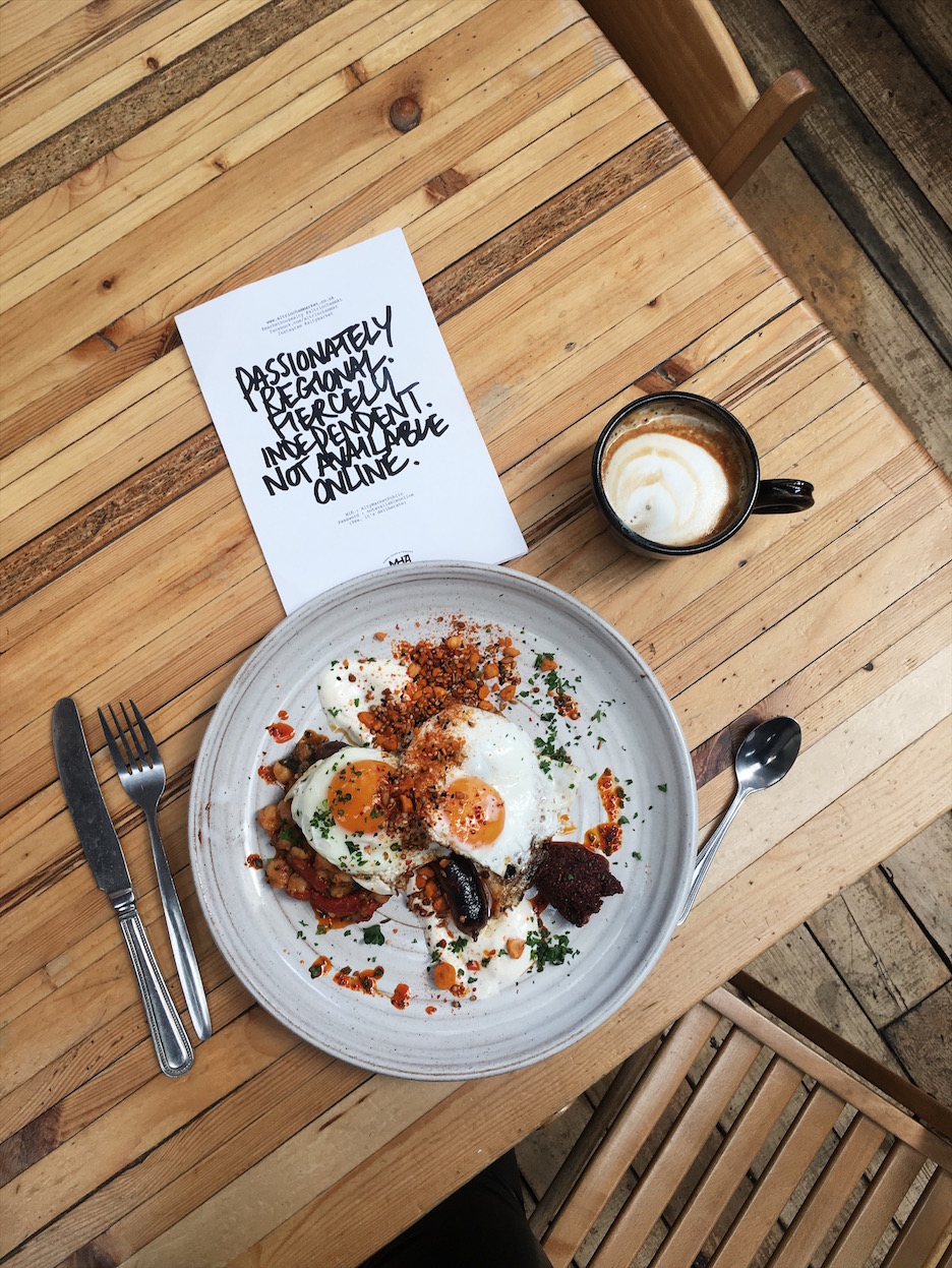 breakfast at altrincham market