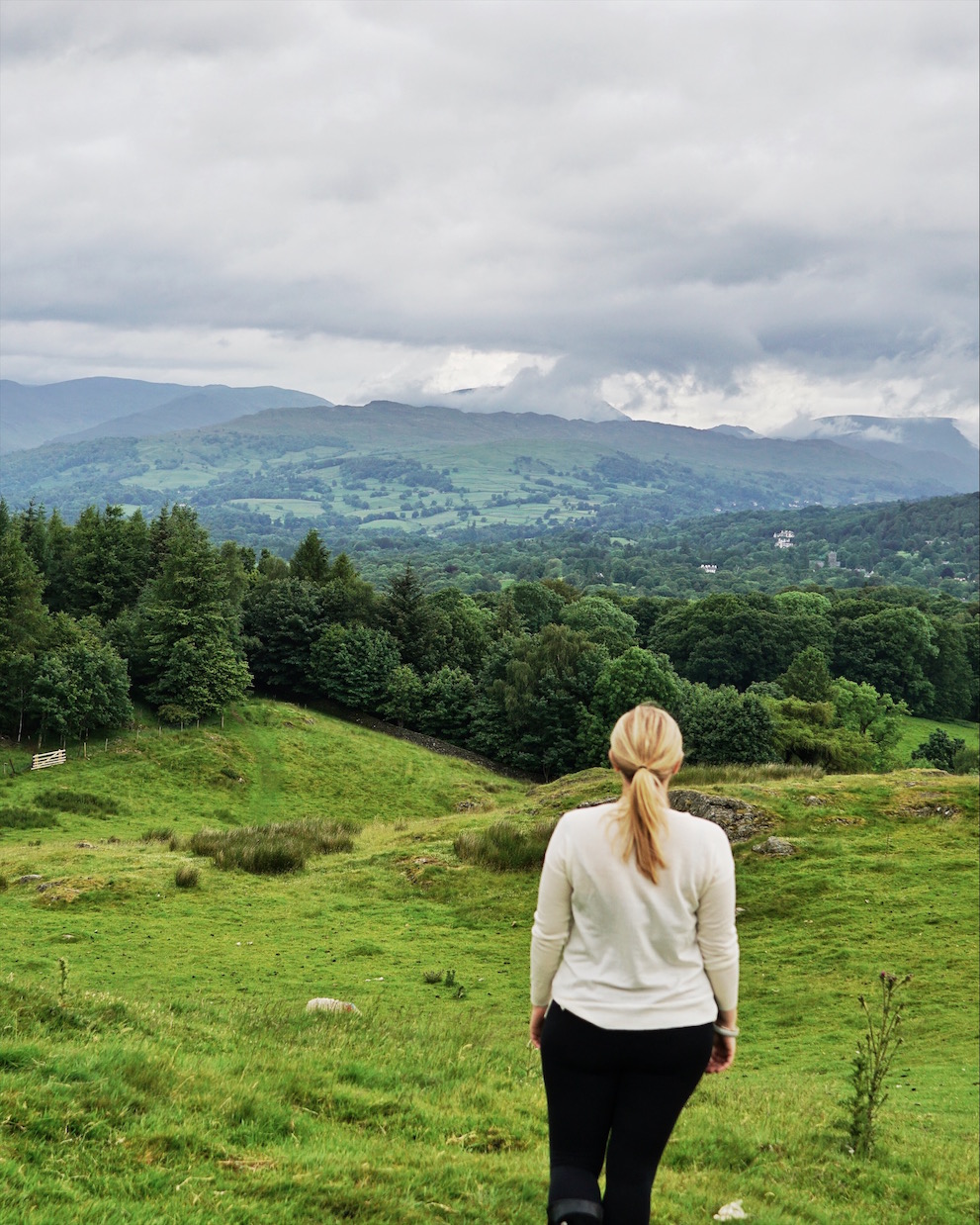 Hiking in the Lake District, England