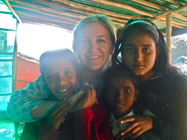 Me and my girls! Some of my favorite students (they were all my favorite :) )